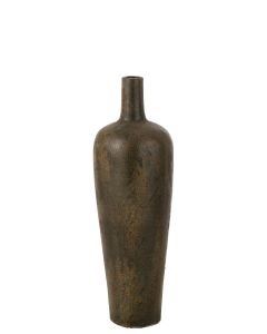 Vase Victor Ciment Brun Medium
